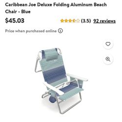 Beach Chairs Brand New With Tags