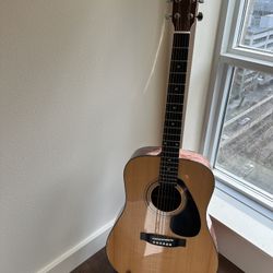 YAMAHA FD01S Solid Top Acoustic Guitar (Amazon-Exclusive),Light Brown