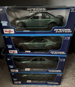 Maisto 2003 svt cobra mustang Green Chrome wheels 1 18 scale diecast 