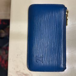 Louis Vuitton blue Eppy leather Limited edition used