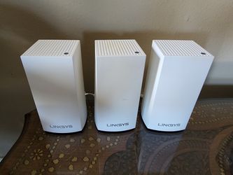 Linksys Velop Mesh Home WiFi System, 10+ Devices, Speeds up to (AC1300) 1.3Gbps - WHW0101 