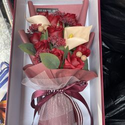 Buques De Flores De Jabón