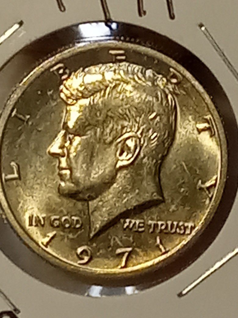 #254 Half Dollar 1971 Coin 