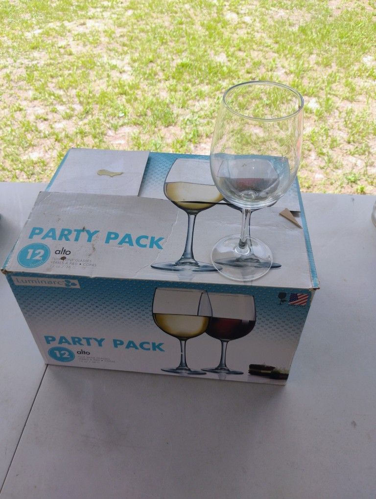 Party Pack Wine Glasses