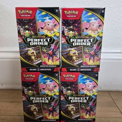 Perfect Order Booster Bundle Pokemon Trading Card Game TCG Mega Evolution