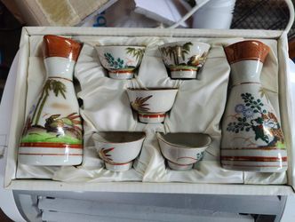 Japanese sake set