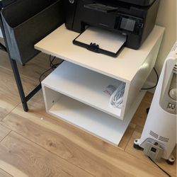 Printer Desk End Table Stand 
