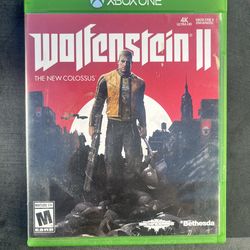 Wolfenstein 2 Xbox one