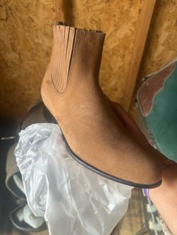 Botines charros de piel