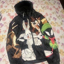 Looney Tunes x Members Only windbreaker