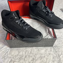 BNIB Air Jordan 3 Retro Black Cats