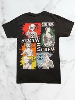 One Piece Straw Hat Crew Graphic T-Shirt Brand new size S