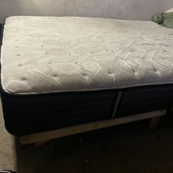 Queen Mattress And frame