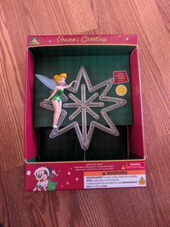 Disney Tinkerbell light up tree topper