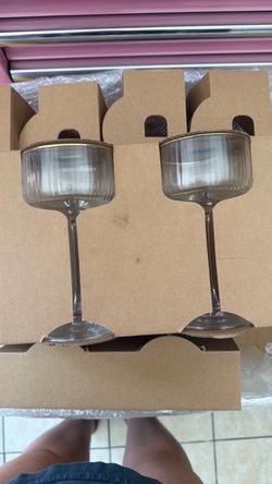 Champagne glass tower