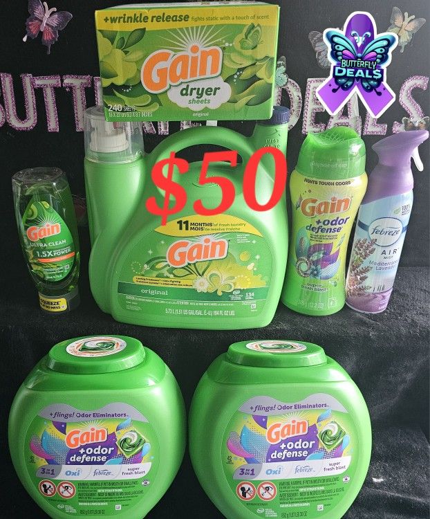 Gain 84ct Bundle $50