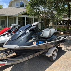 2 Yamaha Jet Skis with Double Trailer – Ready to Ride!