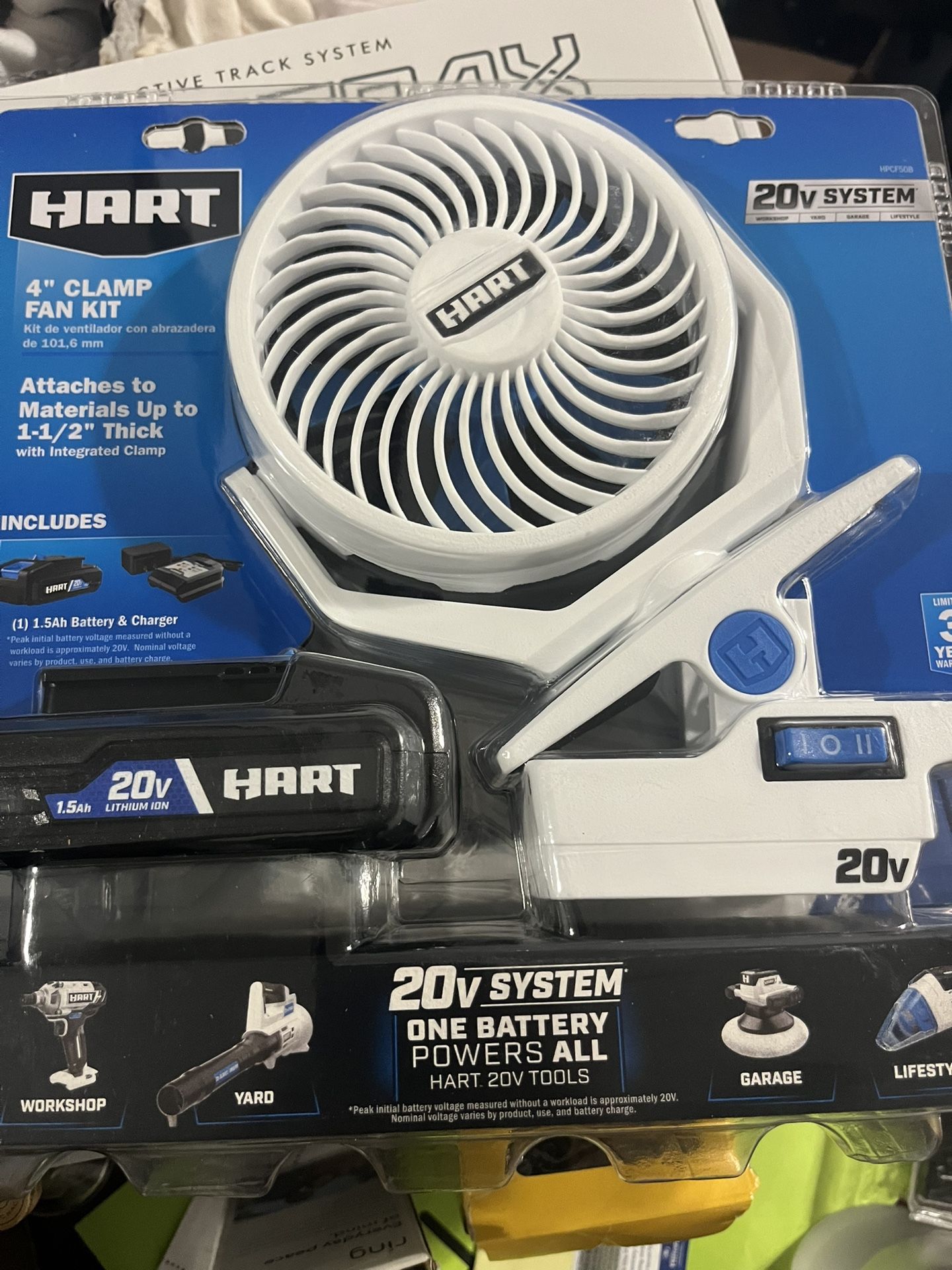Portable Fan rechargeable