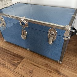 Trunk  Chest Antique Storage Steamship Retro 30” Wide