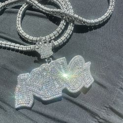 Silver Chain With Pendant