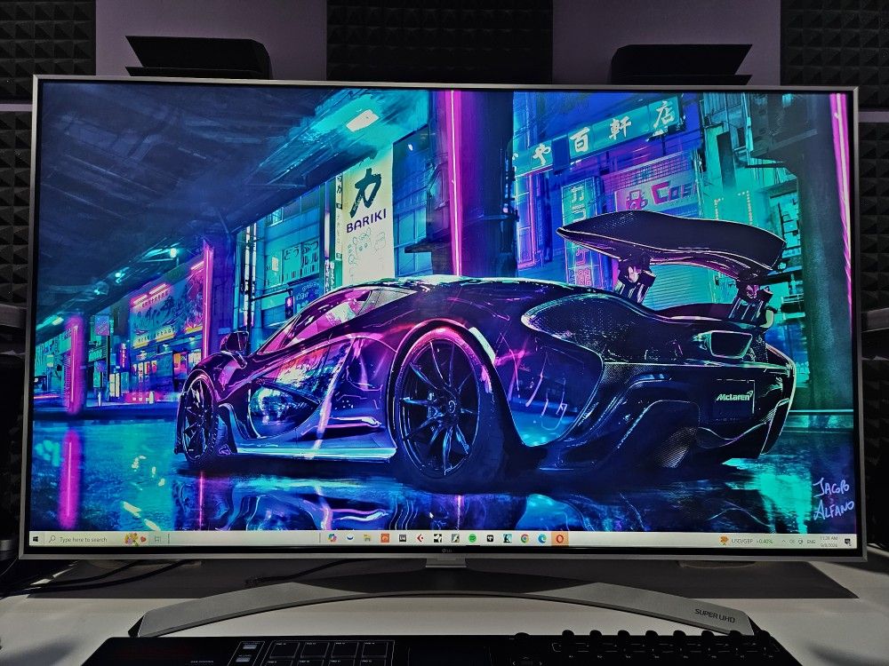 LG 4K TV - 55SJ-8000-UA