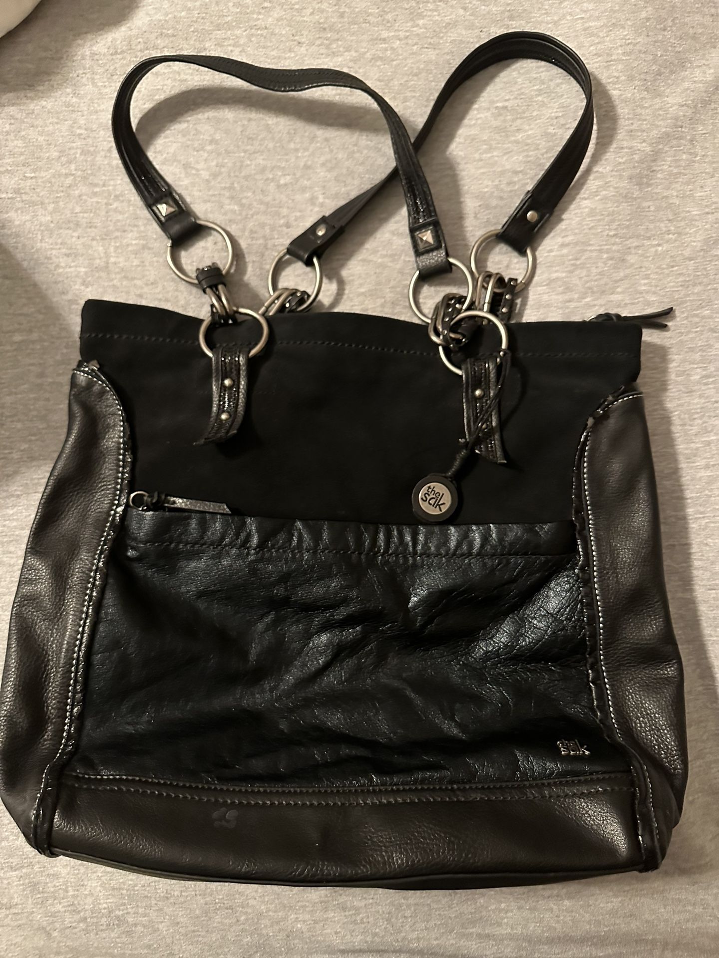 The Sak Black leather Shoulder bag 