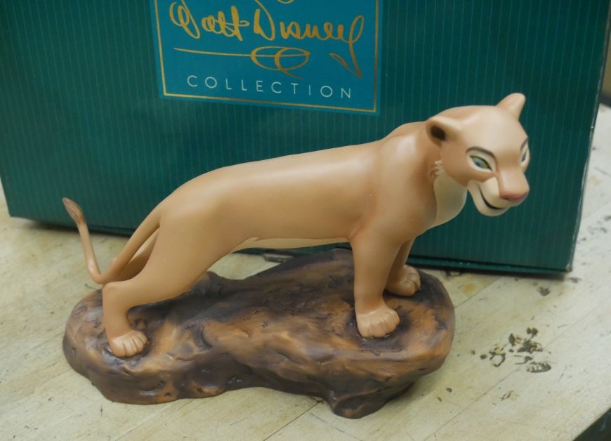 Walt Disney Classics Collection "Nala's Joy" Lion King Nala Collectible Figurine. WITH COA. BOX