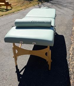 Oakworks Massage Table and Chair Excellent Condition