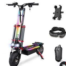 Tif Galop E Scooter. Max Speed 50mph. Weight Capacity 440lbs 