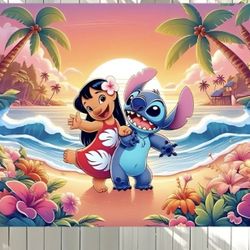 Lilo And Stitch Backdrop 