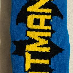 Batman Batman Sherpa Lined Socks with Gripper Bottoms