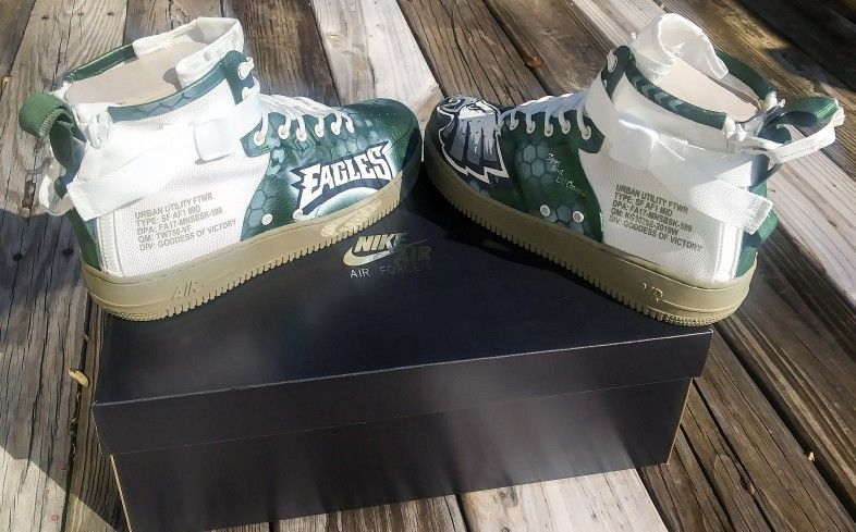 Philadelphia Eagles Af1 Shoes 248