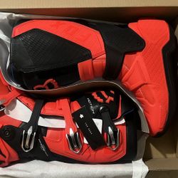 Fox Motion Boot Flo Red Size 10