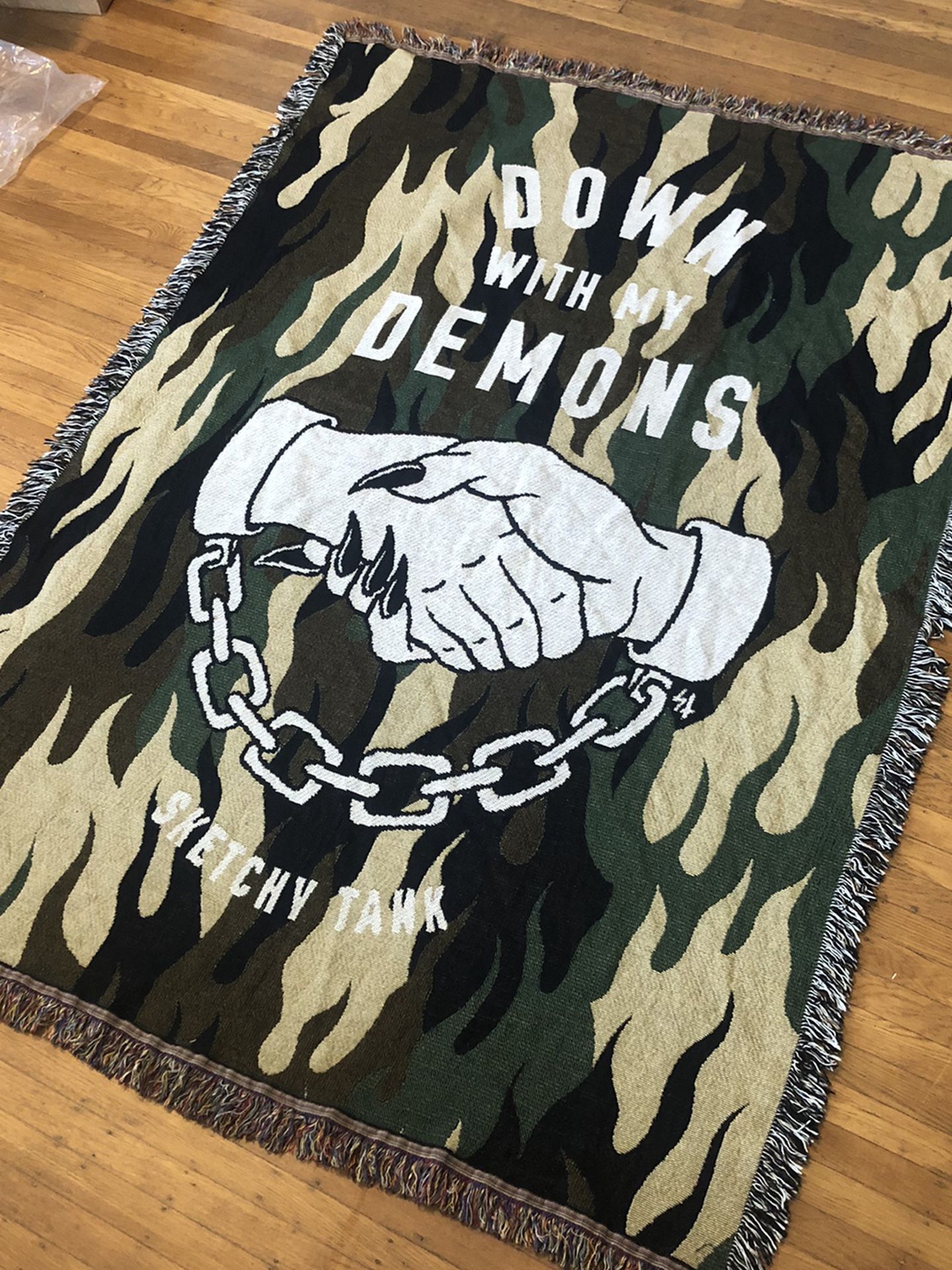 Down With My Deamons Tapestry / Blanket