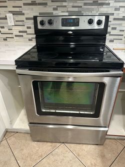 stovetop oven, microwave, dishwasher