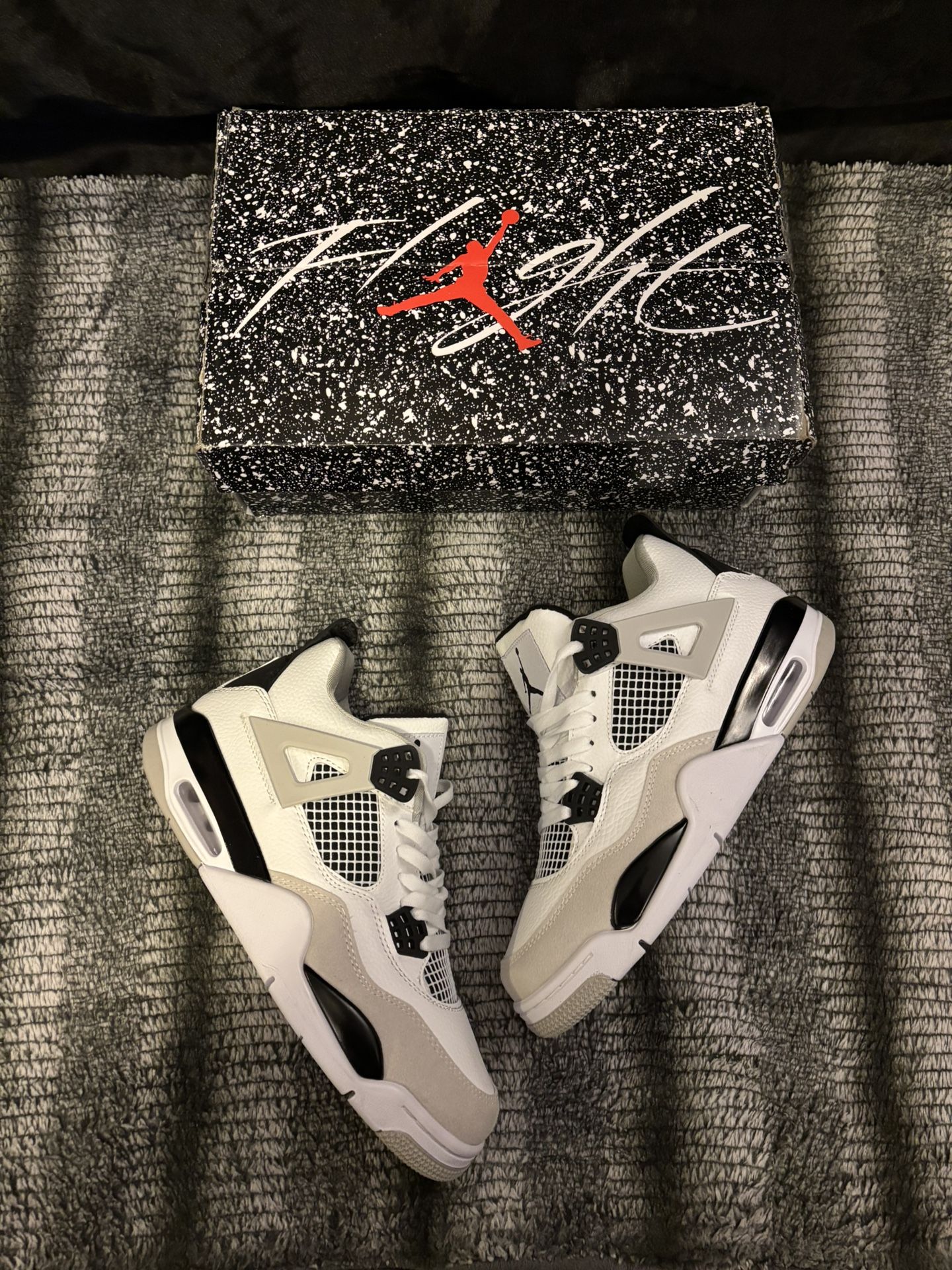 Jordan 4 Military Black Size 10 Men’s Shoes