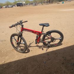 Kingttu G6 26" 21 Speed Folding Mountain Bike Bicycle
