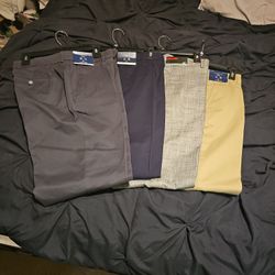 Men Khaki And Slacks Pants