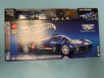 Brand New Mattel Brick Shop Hot Wheels Cadillac Project GTP Hypercar