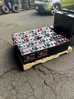 6 volt golf cart batteries new 1 year warranty