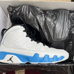 Air Jordan 9 Retro 2024 Powder Blue Size 8