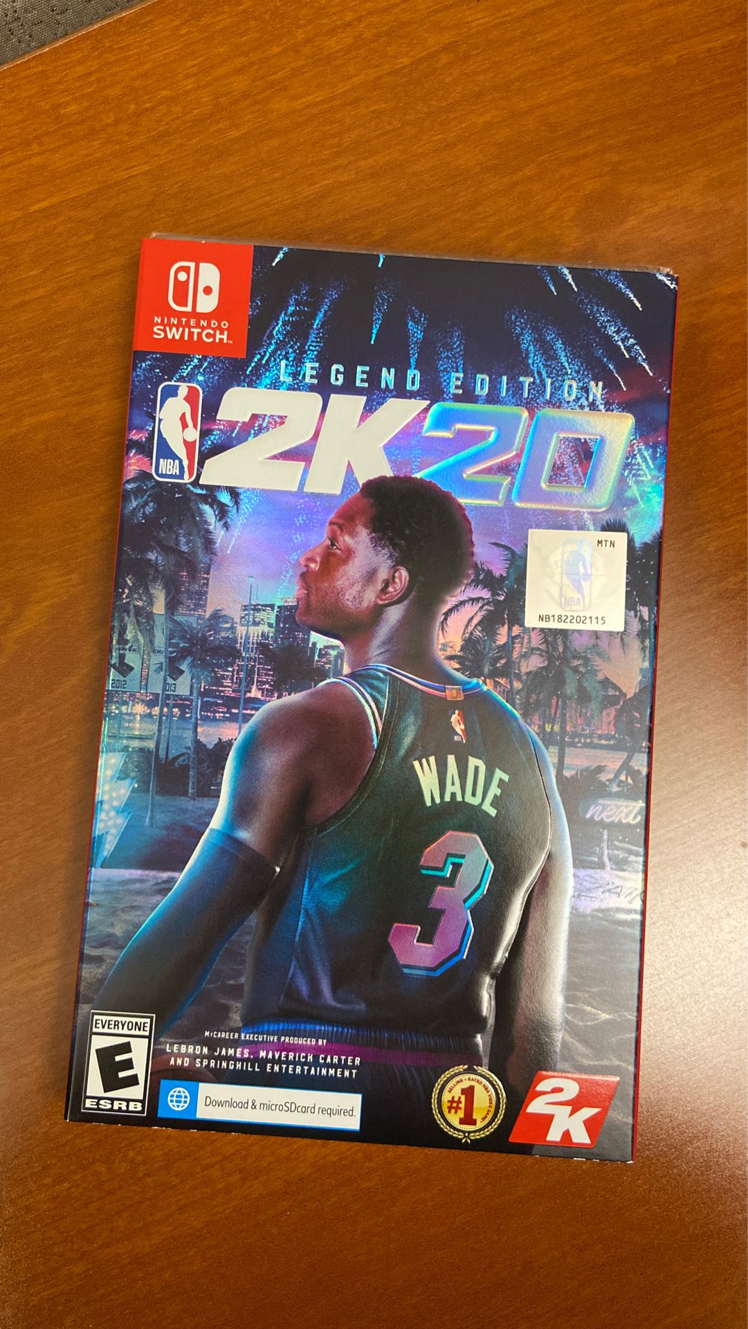 NBA 2K20 legend edition for Nintendo switch