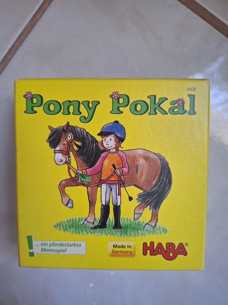 Pony Pokal - German Board Game