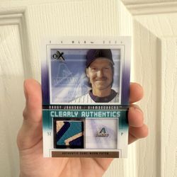 Randy Johnson Game Used Patch Card