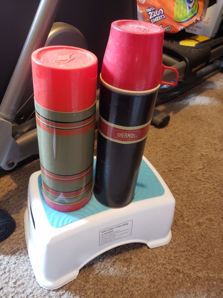 Two Thermos Bottles Priced For Both
