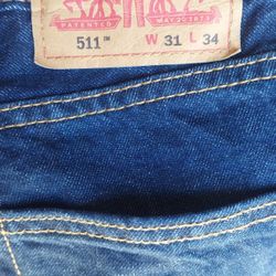 Levi Jeans 31/34
