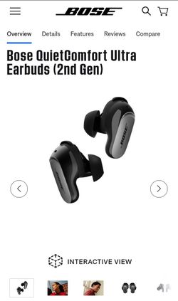 Bose QuietComfort Ultra Earbuds (2nd Gen)