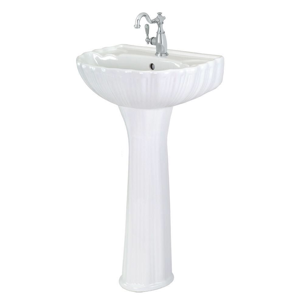 New pedestal sink