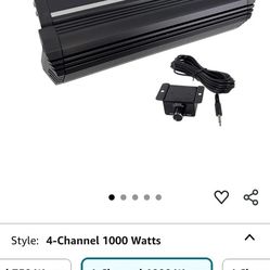 Xtr 1000.4 4 Channel Class Ab Amplifier 