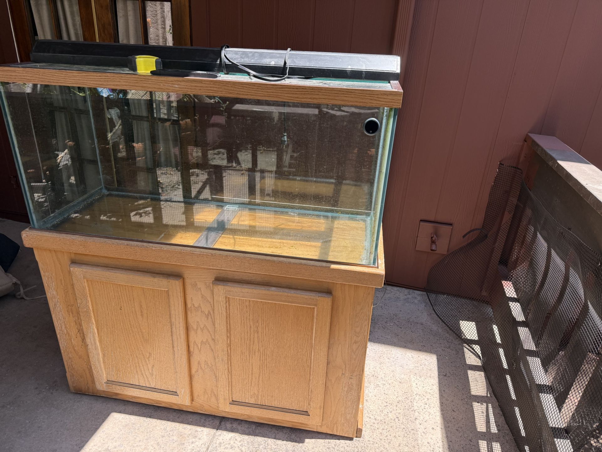 100 Gallon Aquarium (with filters)